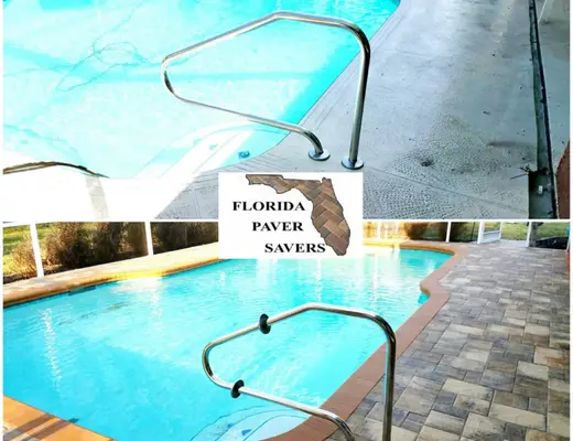 Florida Paver Savers pool decks project photo