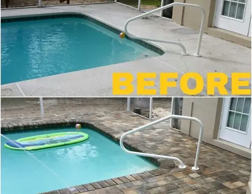 Florida Paver Savers pool decks project photo